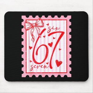 Frohe Valentinstag 67 Meme Herzen Coquette Schleif Mousepad