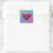 Frohe Valentinstag Aufkleber (Tasche)