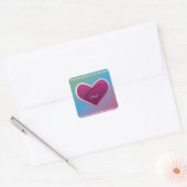 Frohe Valentinstag Aufkleber (Umschlag)