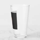 Frohe Valentinstag Beagle Paar Glas (Links)