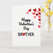 Frohe Valentinstag Bruder Karte (Gelbe Blume)