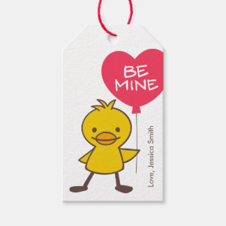 Frohe Valentinstag Entchen SEI MEIN Geschenkanhäng Geschenkanhänger