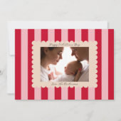 Frohe Valentinstag Fotografie Modern Feiertagskarte (Vorderseite)