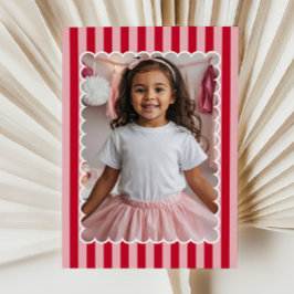 Frohe Valentinstag Fotografie Modern Mitteilungskarte