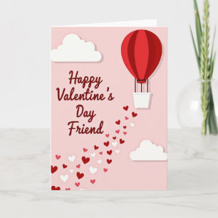 Frohe Valentinstag Freund Karte