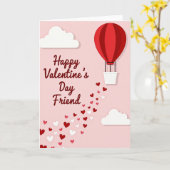 Frohe Valentinstag Freund Karte (Gelbe Blume)