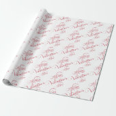 Frohe Valentinstag-Geschenkpapier Geschenkpapier (Ungerollt)
