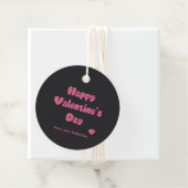 Frohe Valentinstag Glitter-Anhänger Geschenkanhänger (Beispiel)