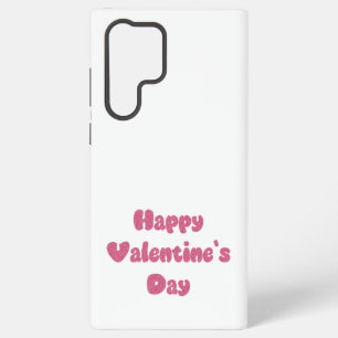 Frohe Valentinstag Glitter Samsung Galaxy Hülle