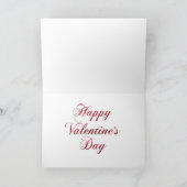 Frohe Valentinstag-Hase Karte (Innenseite)