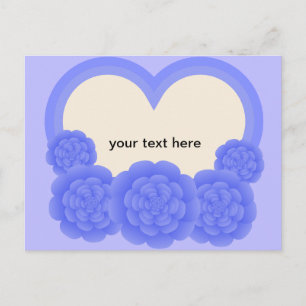 Frohe Valentinstag Herzgeschenk Feiertagspostkarte