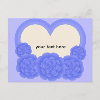 Frohe Valentinstag Herzgeschenk Feiertagspostkarte