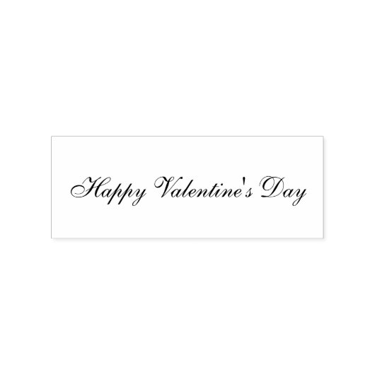 Frohe Valentinstag Holz Gummistempel (Stempel)