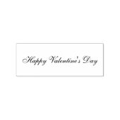Frohe Valentinstag Holz Gummistempel (Prägung)
