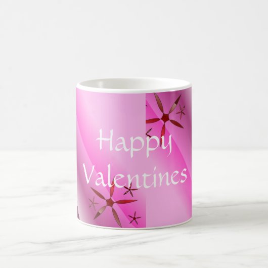 Frohe Valentinstag Kaffeetasse (Mittel)