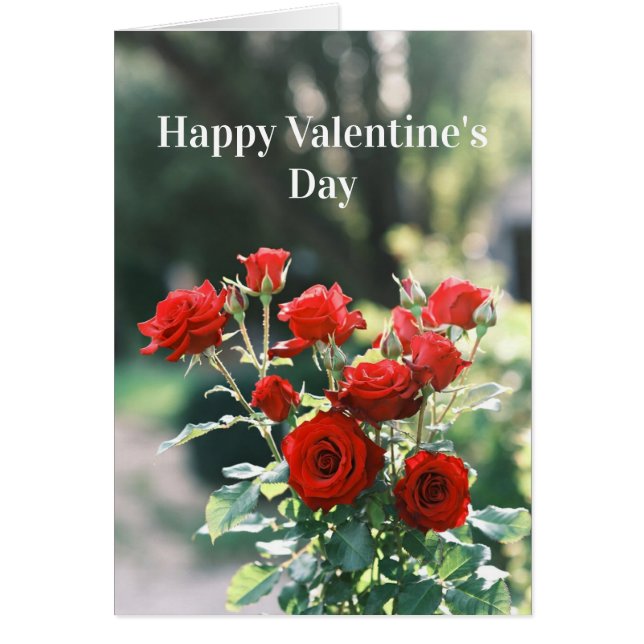 Frohe Valentinstag-Karte (Vorne)