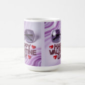 Frohe Valentinstag Morphing Tasse (Zentrum)