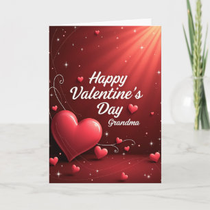 Frohe Valentinstag Oma Karte