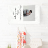 Frohe Valentinstag-Paar-Foto modern einfach t Banner (Insitu)