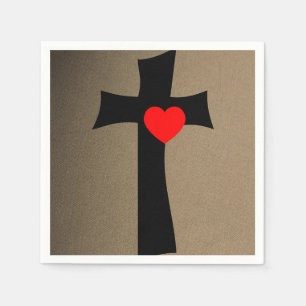 Frohe Valentinstag Papier Servietten