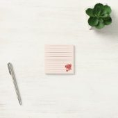 Frohe Valentinstag Post-it Notizen (Büro)