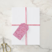 Frohe Valentinstag – Schleifenbögen | Minimal Lieb Geschenkanhänger (Mit Garn)