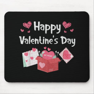 Frohe Valentinstag Sei Mein Süße Herzen Mousepad