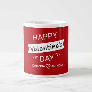 Frohe Valentinstag – Süße Valentinstag Liebe Custo Jumbo-Tasse