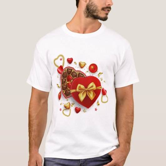 Frohe Valentinstag T-Shirt ! (Vorderseite)