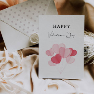 Frohe Valentinstagskarte  Feiertagskarte