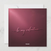 Frohe Valentinstagskarten Feiertagskarte (Rückseite)