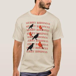 Frohe VOGELMAS T-Shirt