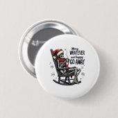 Frohe Wasauchimmer Und Glückliches Verschwinde Wei Button (Vorne & Hinten)