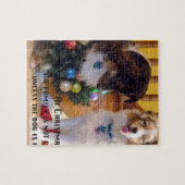 Frohe Weihnacht-Australier Puzzle (Horizontal)