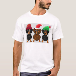 Frohe Weihnacht-Dackeln T-Shirt