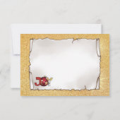 Frohe Weihnacht Einladung (Rückseite)