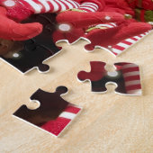 Frohe Weihnacht-Elfe Puzzle (Seite)