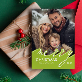 Frohe Weihnacht-Feiertags-Karten Feiertagskarte