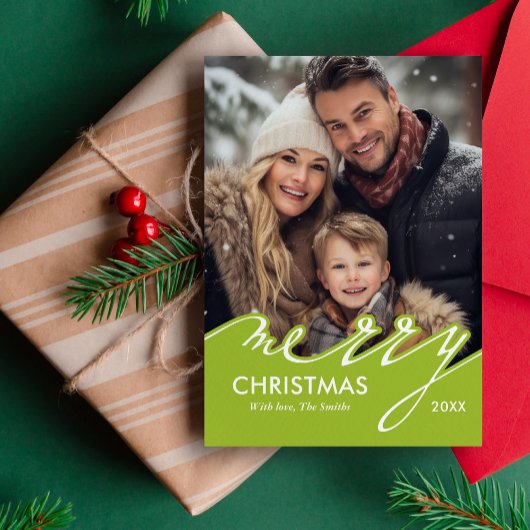 Frohe Weihnacht-Feiertags-Karten Feiertagskarte