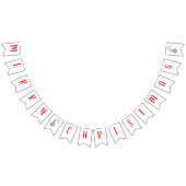 Frohe Weihnacht-Flaggen-Fahne Wimpelkette (Alle)