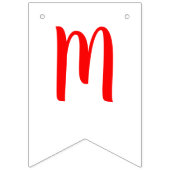 Frohe Weihnacht-Flaggen-Fahne Wimpelkette (Erste Fahne)