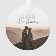 Frohe Weihnacht-Foto-grauer Büffel-karierte