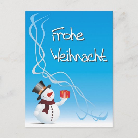 Frohe Weihnacht... / Frohe Weihnachten (Vorderseite)