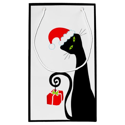 Frohe Weihnacht-Geschenk-Tasche Kleine Geschenktüte (Rückseite)