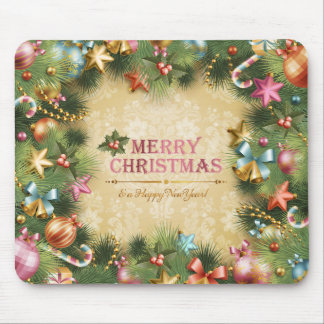 Frohe Weihnacht-guten Rutsch ins Neue Jahr 74 Mousepad