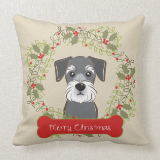 Frohe Weihnacht-Hundezucht Kissen