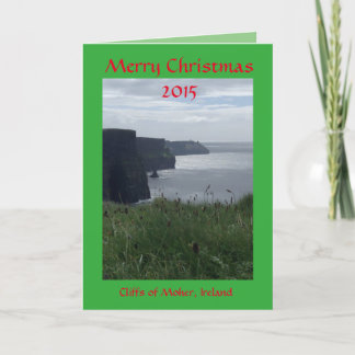 Frohe Weihnacht-Irland-Feiertags-Gruß-Karte Feiertagskarte