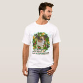Frohe Weihnacht-Jack Russell T-Shirt (Vorne ganz)