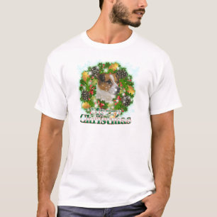 Frohe Weihnacht-Jack Russell T-Shirt