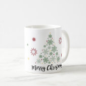 Frohe Weihnacht-Kaffee-Tasse Kaffeetasse (VorderseiteRechts)